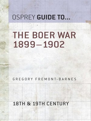 cover image of The Boer War 1899–1902